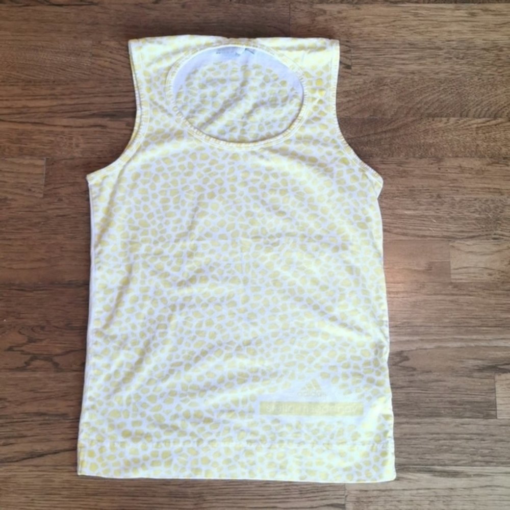 Adidas by Stella McCartney Yellow Stellasport Tank Vest XS